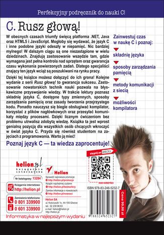Tylna okładka: C. Rusz głową!