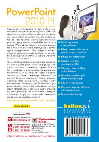Tylna okładka: PowerPoint 2010 PL. Ćwiczenia