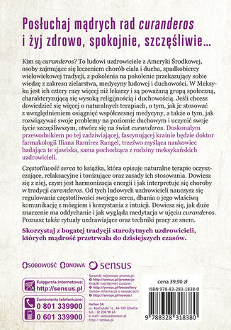 Tylna okładka: Częstotliwość serca. Jak żyć w zgodzie z samym sobą i ze światem