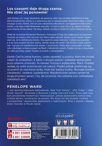 Daddy Cool Penelope Ward - tył okładki ebooka
