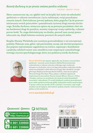 Tył okładki książki/ebooka Duchowość na co dzień. Ścieżka współczesnego mistyka
