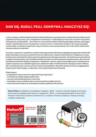 Tylna okładka: Elektronika. Od praktyki do teorii. Wydanie III