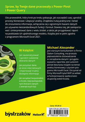 Tylna okładka: Excel Power Pivot i Power Query dla bystrzaków. Wydanie II