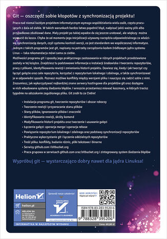 Tylna okładka: Git. Rozproszony system kontroli wersji