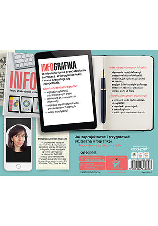 Tylna okładka: Infografika. Sztuka atrakcyjnego prezentowania treści