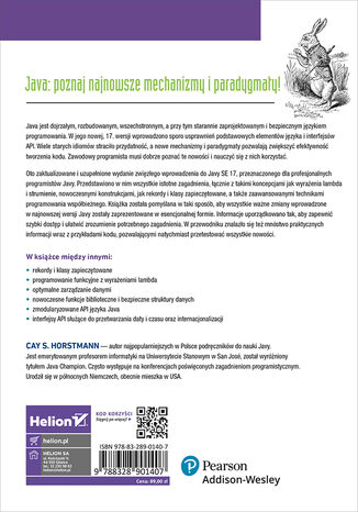 Tylna okładka: Java. Przewodnik doświadczonego programisty. Wydanie III