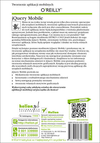 Tylna okładka: jQuery Mobile