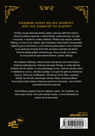 Tylna okładka: Klątwa (Złoty #2)