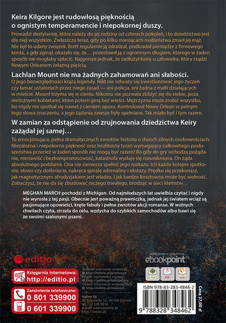 Tył okładki książki/ebooka Król bez skrupułów