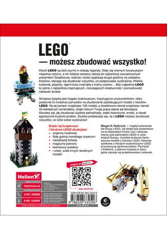 Tylna okładka: LEGO. Księga przygód. Wydanie II. Kosmiczne podróże, piraci, smoki i jeszcze więcej!