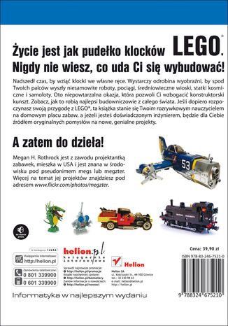 Tylna okładka: LEGO. Księga przygód