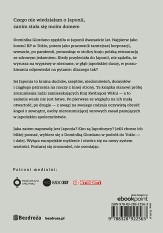 Tylna okładka: Okno z widokiem na Fuji. Japonia - kraina szeptów i niedomówień