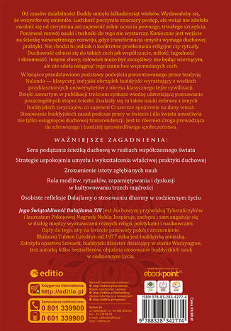 Tylna okładka: Podążaj ścieżką Buddy