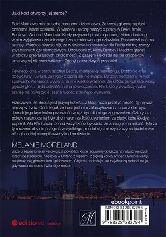 Reid. Prywatne imperium #4 Melanie Moreland - tył okładki książki