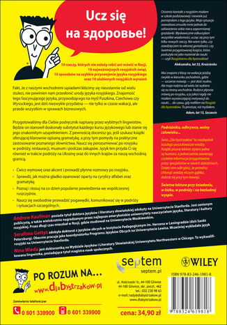 Tylna okładka: Rosyjski dla bystrzaków