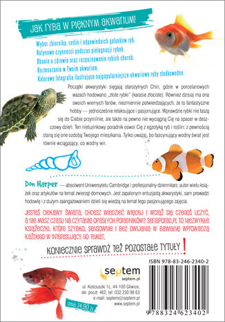 Rybki akwariowe. Seriaporad.pl Don Harper - ty okadki ebooka