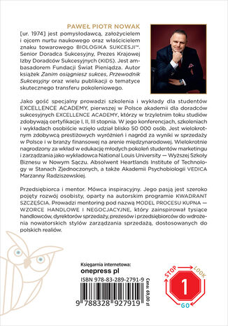 Tylna okładka: Sekrety udanych relacji pokoleniowych. Tom 2