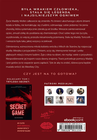 Tylna okładka: Secret obsession