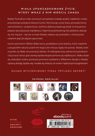Tylna okładka: Secret death