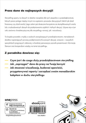 Tylna okładka: Storytelling oparty na danych