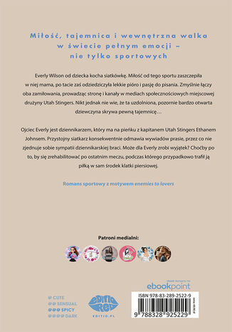 Tylna okładka: Volleyball Heart