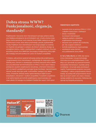 Tylna okładka: Web Design z HTML5 i CSS3. Technologie frontendowe od podstaw. Wydanie V