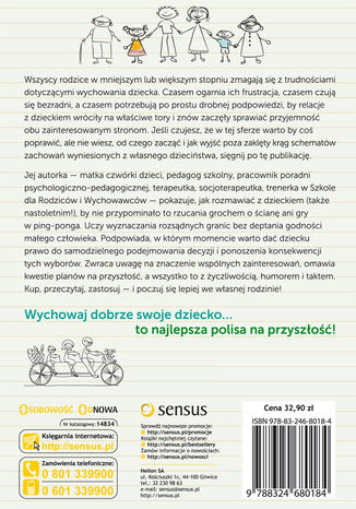 Tylna okładka: Wychowanie. Najtrudniejsza ze sztuk pięknych