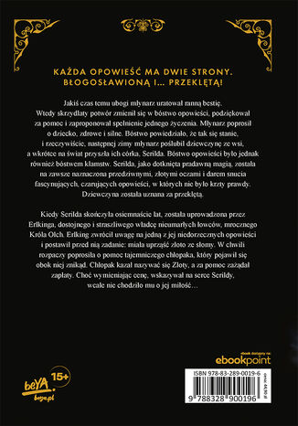 Tylna okładka: Złoty (Złoty #1)