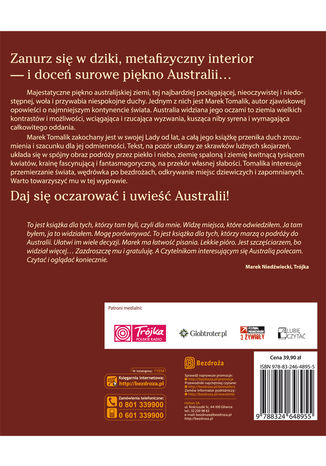 Lady Australia Marek Tomalik - tył okładki książki