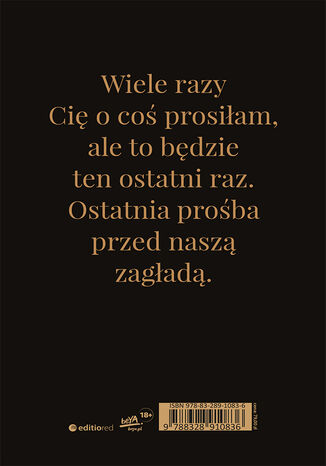 Extinguish the Heat. Runda piąta. Wydanie premium Katarzyna Barlińska vel P.S. HERYTIERA - "Pizgacz" - tył okładki książki