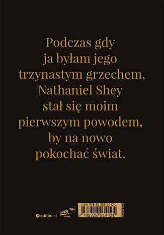 Extinguish the Heat. Runda Finałowa. Wydanie premium Katarzyna Barlińska vel P.S. HERYTIERA - "Pizgacz" - tył okładki książki