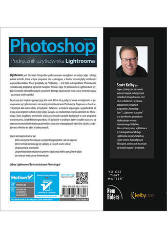 Photoshop. Podręcznik użytkownika Lightrooma. Wydanie II Scott Kelby - tył okładki książki