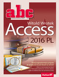 Okładka książki ABC Access 2016 PL