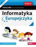 Okładka książki Informatyka Europejczyka. Podręcznik dla szkoły podstawowej. Klasa 5 (Wydanie II)