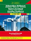 Szwecja Południowo-Zachodnia (cz.2). Mapa Freytag & Berndt 1:250 000 Szwecja Południowo-Zachodnia (cz.2). Mapa Freytag & Berndt 1:250 000