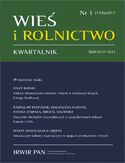 Wieś i Rolnictwo nr 1 (174) 2017 Wieś i Rolnictwo nr 1 (174) 2017