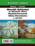 Góry Gilau. Mapa turystyczna Góry Gilau. Mapa turystyczna