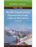 Góry Fogaraskie. Mapa turystyczna Szarvas Góry Fogaraskie. Mapa turystyczna Szarvas