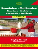 Rumunia Mołdawia. Mapa 1:700 000 Rumunia Mołdawia. Mapa 1:700 000