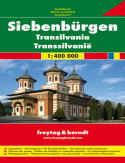 Transylwania. Mapa samochodowa Transylwania. Mapa samochodowa