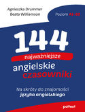 144 najważniejsze angielskie czasowniki Agnieszka Drummer, Beata Williamson - okładka książki