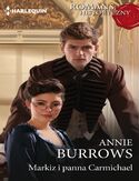 Markiz i panna Carmichael Annie Burrows - okładka książki
