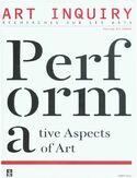 Art Inquiry. Recherches sur les arts Volume XIV (XXIII) Art Inquiry. Recherches sur les arts Volume XIV (XXIII)