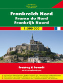 Francja Północna mapa 1:500 000 Freytag & Berndt Francja Północna mapa 1:500 000 Freytag & Berndt