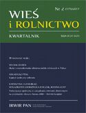 Wieś i Rolnictwo nr 2(175)/2017 Wieś i Rolnictwo nr 2(175)/2017