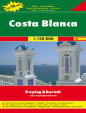 Costa Blanca mapa 1:150 000 Freytag & Berndt Costa Blanca mapa 1:150 000 Freytag & Berndt
