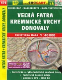 Veľká Fatra, Kremnické vrchy, Donovaly, 1:40 000 Veľká Fatra, Kremnické vrchy, Donovaly, 1:40 000