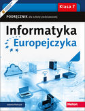 Informatyka Europejczyka. Podręcznik dla szkoły podstawowej. Klasa 7
