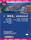 USA południowy zachód. Mapa Reise Know-How / 1:1 250 000