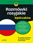 Rozmówki rosyjskie dla bystrzaków Andrew D. Kaufman, Serafima Gettys Ph.D., Nina Wieda - okładka książki